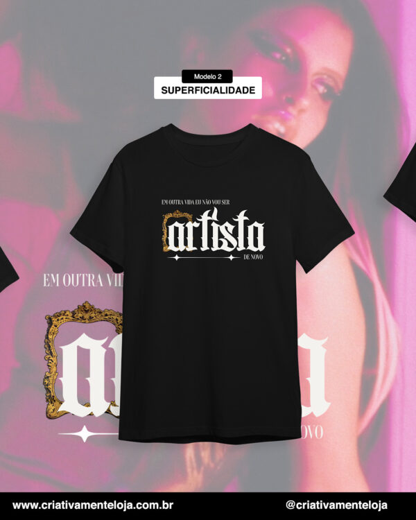 Camiseta Superficialidade - Lourandes