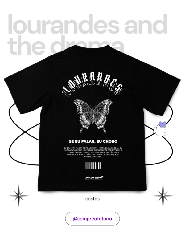 Camiseta Se eu falar eu choro - Lourandes - Imagem 2