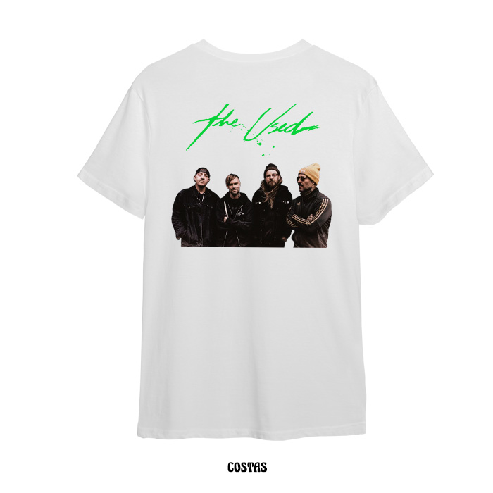 Camiseta Toxic Positivity Branca - The Used - Imagem 2