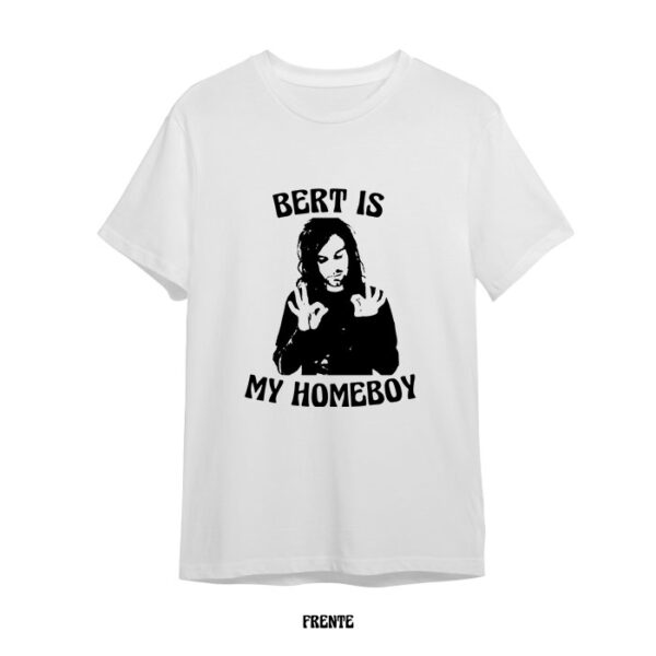 Camiseta branca Bert is my homeboy - The Used