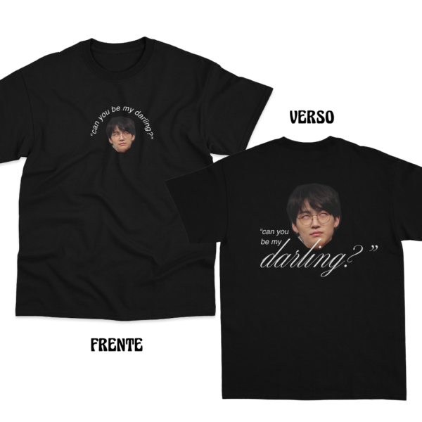 Camiseta Preta Jay B - Can you be my darling? - Imagem 2