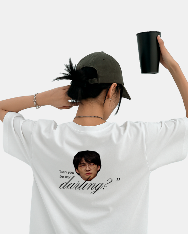 Camiseta Branca Jay B - Can you be my darling?