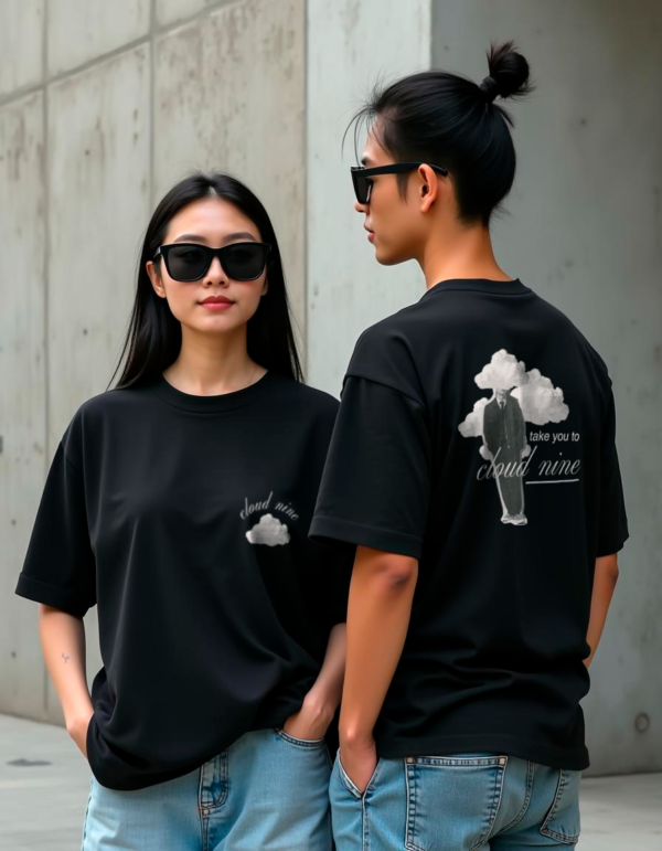 Camiseta Preta Jay B - Cloud Nine