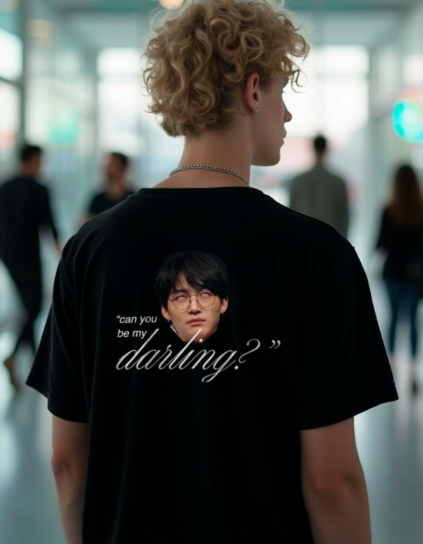 Camiseta Preta Jay B - Can you be my darling?