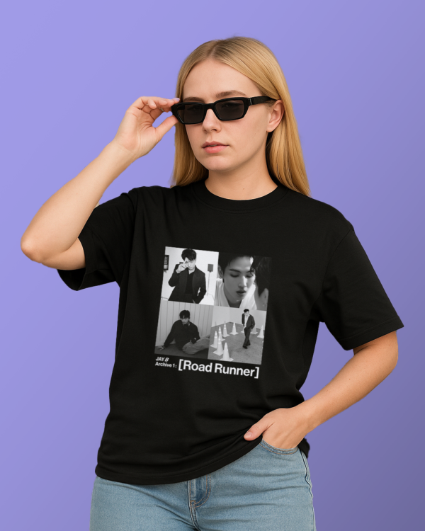 Camiseta Preta Jay B - Road Runner