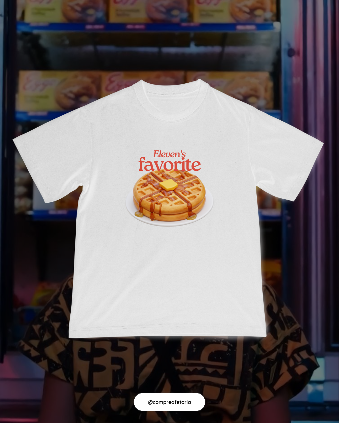 Camiseta Eleven's favorite - Branca